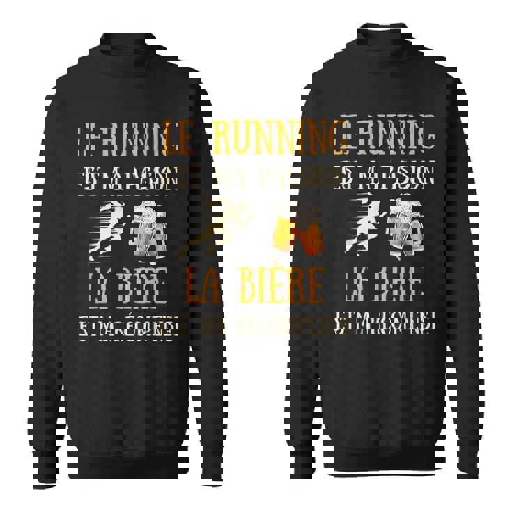 Running Bière Homme Humour Course À Pied Idée Cadeauintage Sweater e