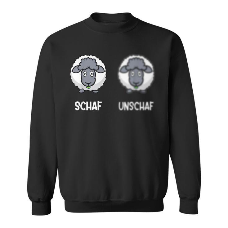 Schaf Unschaf Wortwitz Fotografen Fotografie Sweatshirt