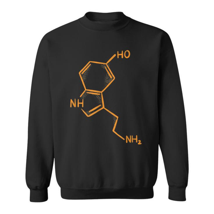 Serotonin Chemische Strukturen Chemie Sweatshirt