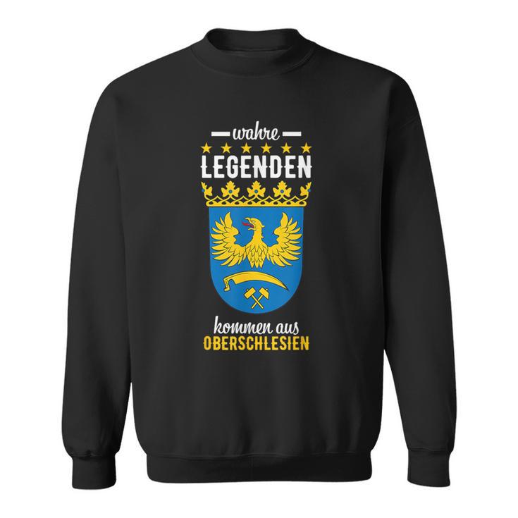 Silesia Upper Silesia Polska Flag Sweatshirt