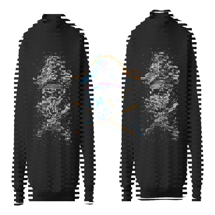 Skull & Crossbones Pirate Vintage Sweatshirt