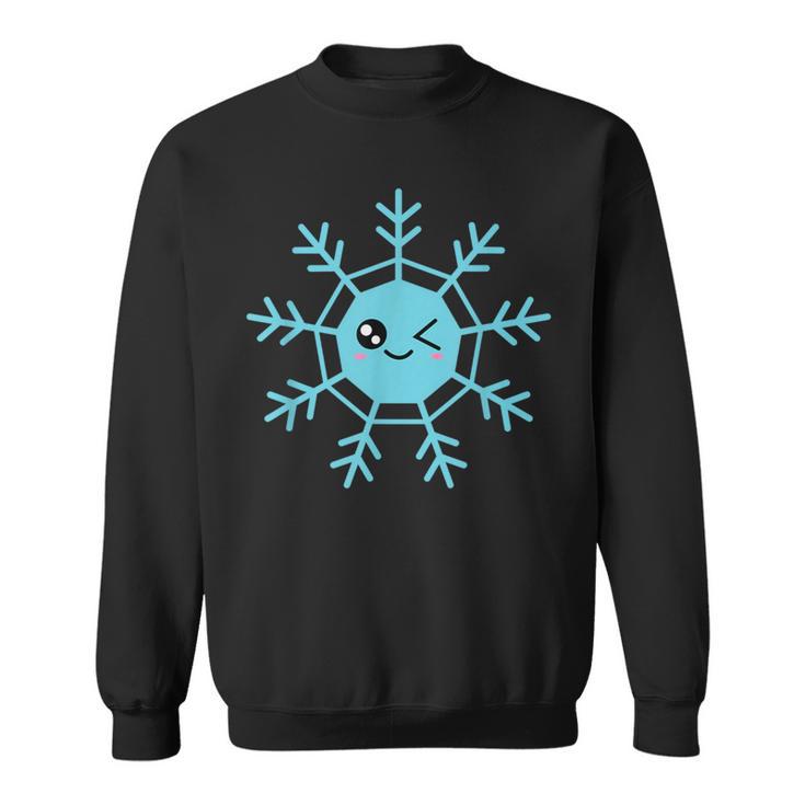 Snowflake Zinkert In Winter Sweatshirt