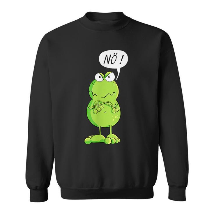 Statement Frog Nö Fun Sweatshirt