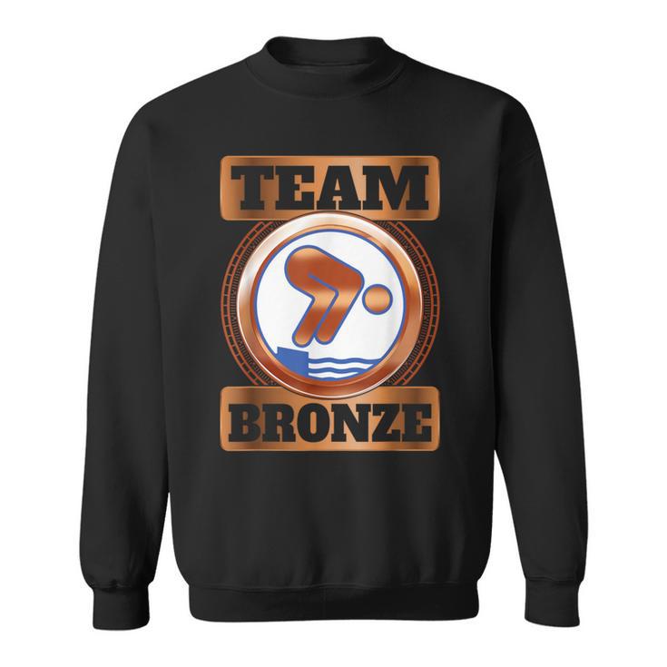 Swimming Badge Bronze Swimmer S Sweatshirt