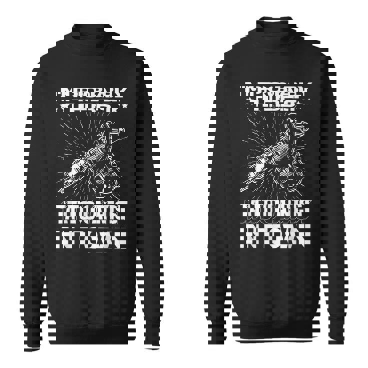 Tatuado Máquina Tinta Tatto Artista Tatuaje Tatuador Camisa de entrenamiento