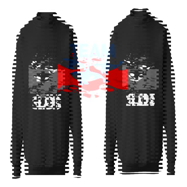 Team Gladis Orca Whale Barco Divertido Camisa de entrenamiento