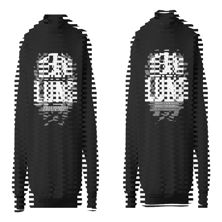 Team Lung Proud Lung Membre De La Famille Sweater e
