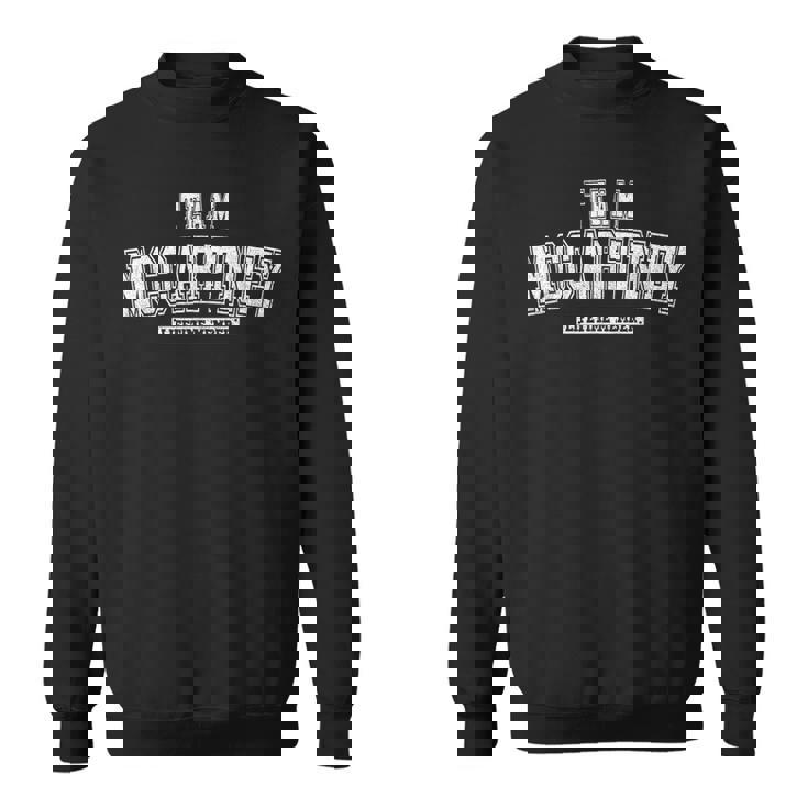 Team Mccartney Lifetime Member Family Last Name Sweatshirt