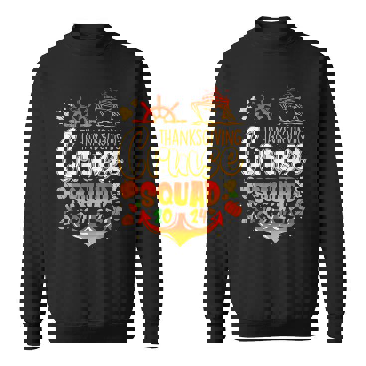 Thanksgiving Cruise Squad Matching Family Vacation Trip 2024 Sweatshirt