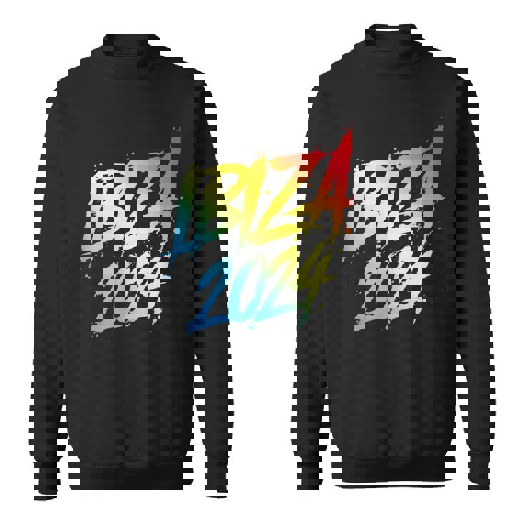 Vacaciones En Equipo En Ibiza 2024 Colorido Camisa de entrenamiento