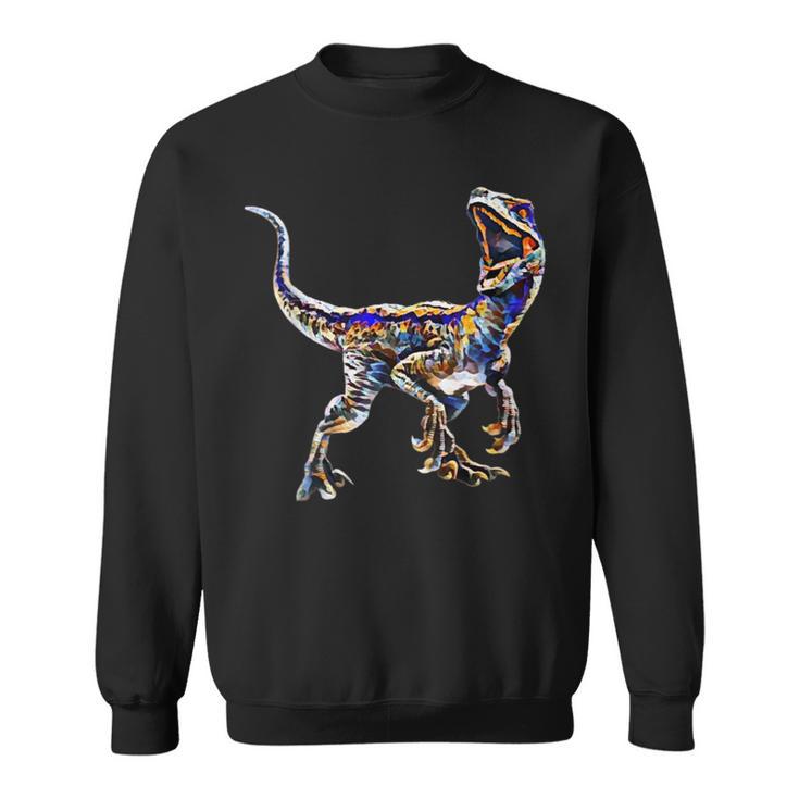 Velociraptor Raptor Dinosaur Dinosaur Prehistoric Dino Sweatshirt