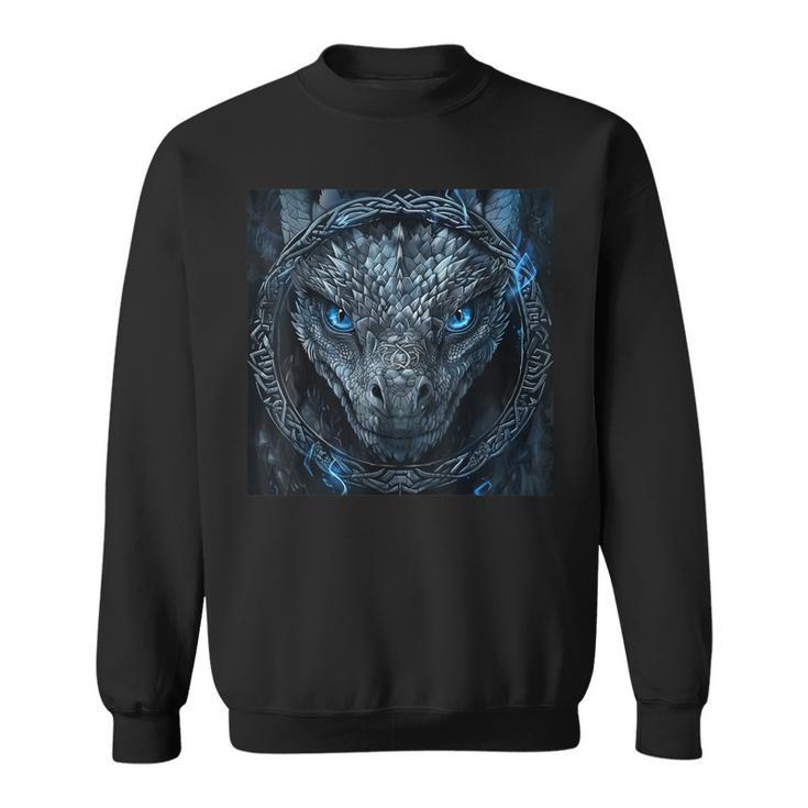 Viking Dragon Jormungandr & Niddhoggikings Dragon Sweatshirt