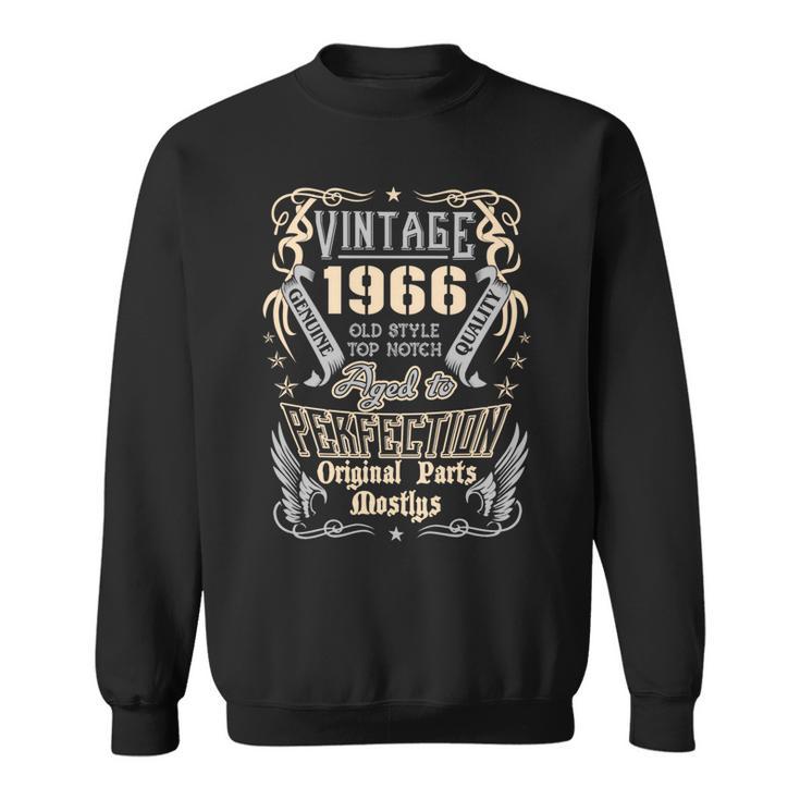 1966 Birthday Shirt For Men – Vintage Since 1966 Aged Perfection Distressed Tee, 59th Birthday Gift, Custom Year & Color