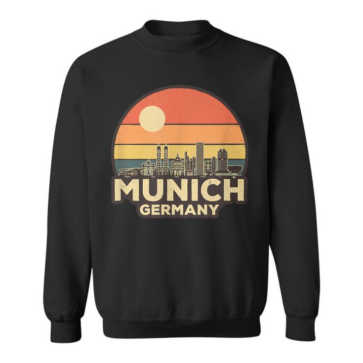 Vintage Munich Skyline Sweatshirt