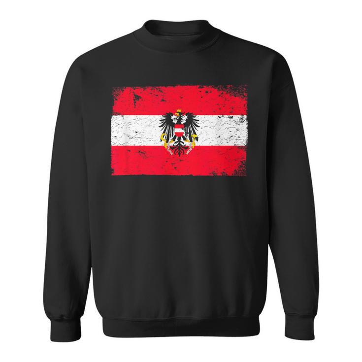 Vintage Österreich Flagge Sweatshirt