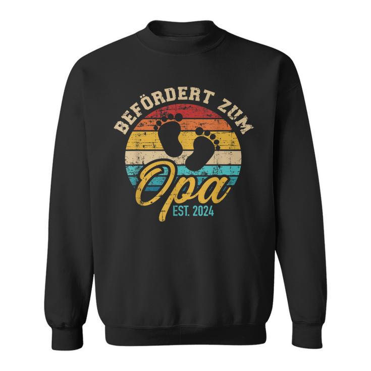 Vintage Retro Bördert Zum Opa 2024 Sweatshirt