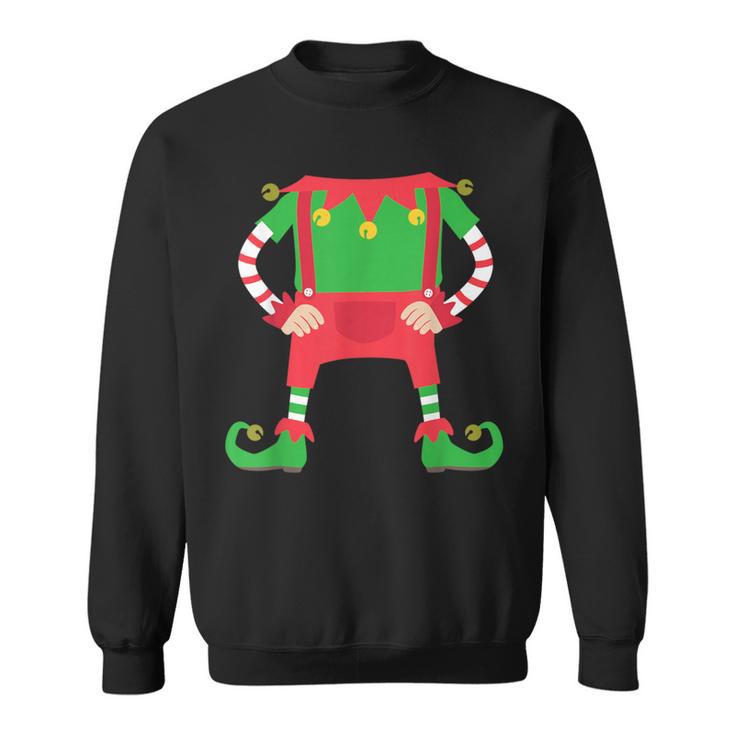 Weihnachtself Kostüm Elf Wichtel Weihnachtszwerg Sweatshirt