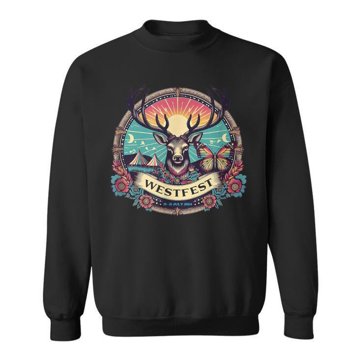 Westfest Retro Stag Sweatshirt