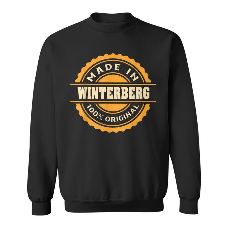 Winterberg Retro Logo City Cities Winterberg Sweatshirt