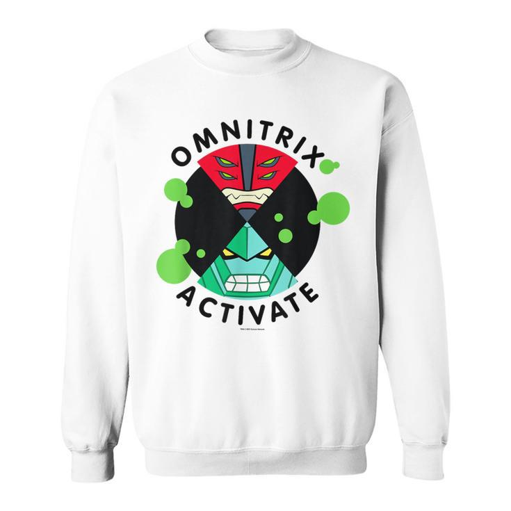 Ben 10 Omnitrix Activate Blue Sweatshirt