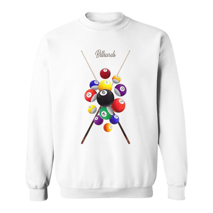 Billiards Pool Sweatshirt