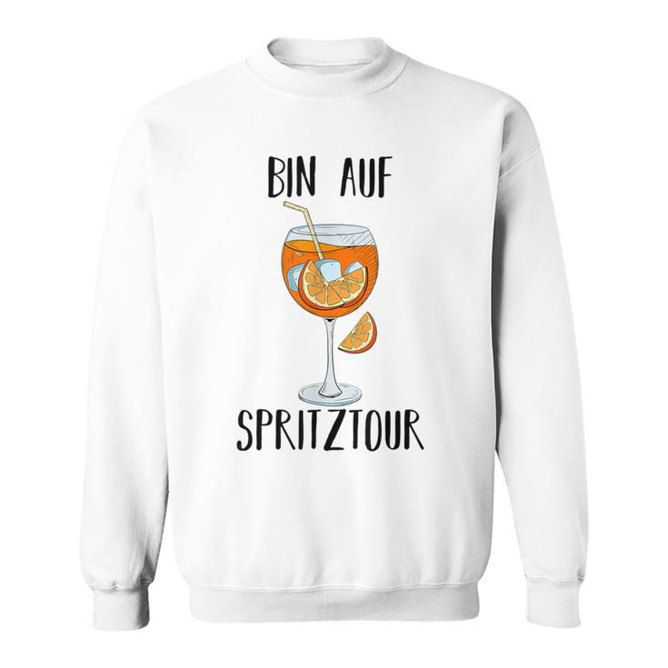 Bin Auf Spritztour Jga Hen Party Spritz S Sweatshirt