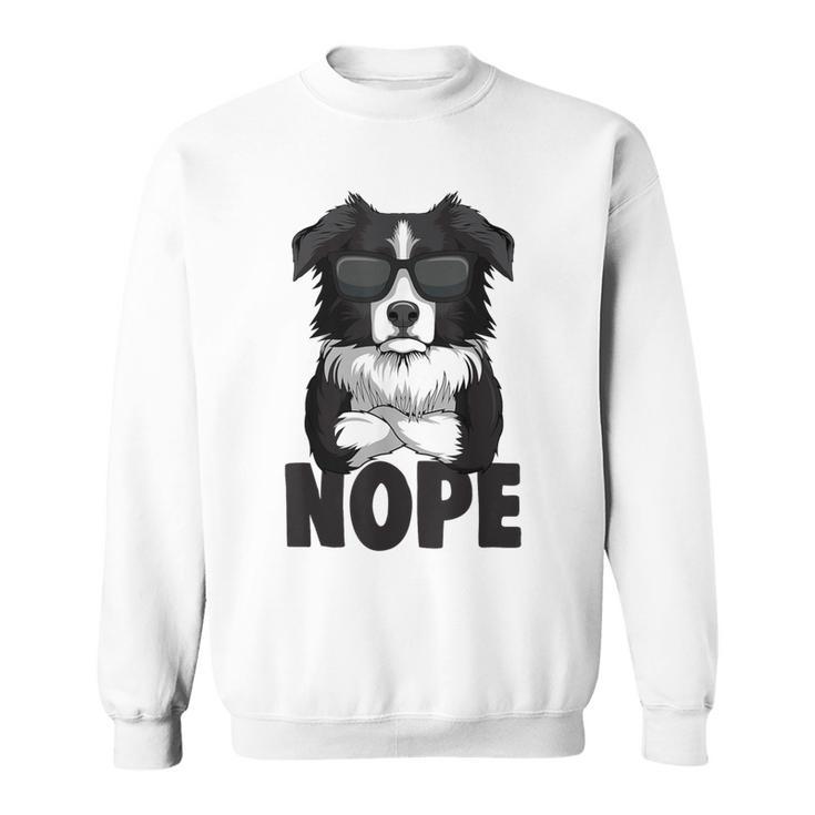 Border Collie Dog Female Sweatshirt