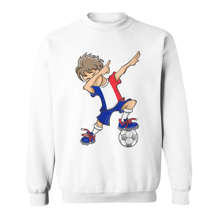 Boys' France Football Blue Sweatshirt