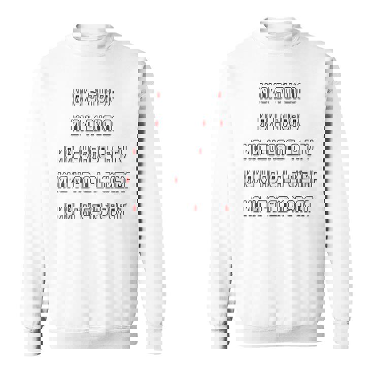 Cccp Non Studio Non Lavoro Maglia Con Maniche Raglan Felpa