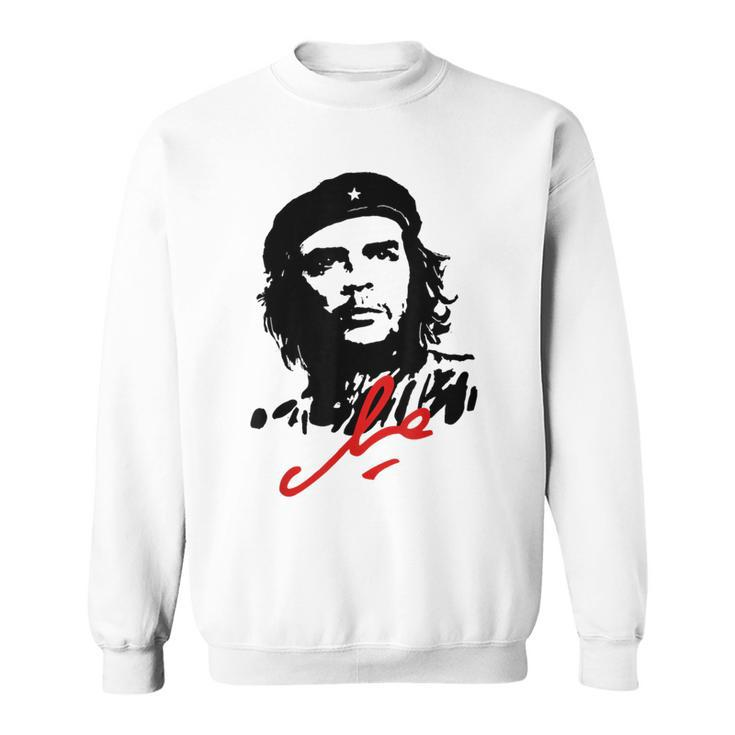 Che Guevara Cuba Rebel Signature Guerilla Icon Revolution Sweatshirt