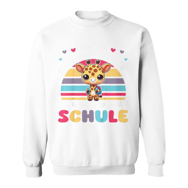 Children's Bye Bye Kindergarten Ich Lerne Jetzt In Der Schule Sweatshirt