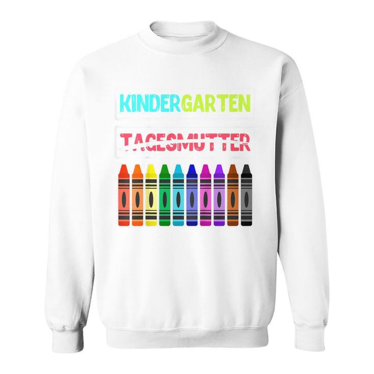 Children's Hello Kindergarten Tschüss Hello Kindergarten Sweatshirt