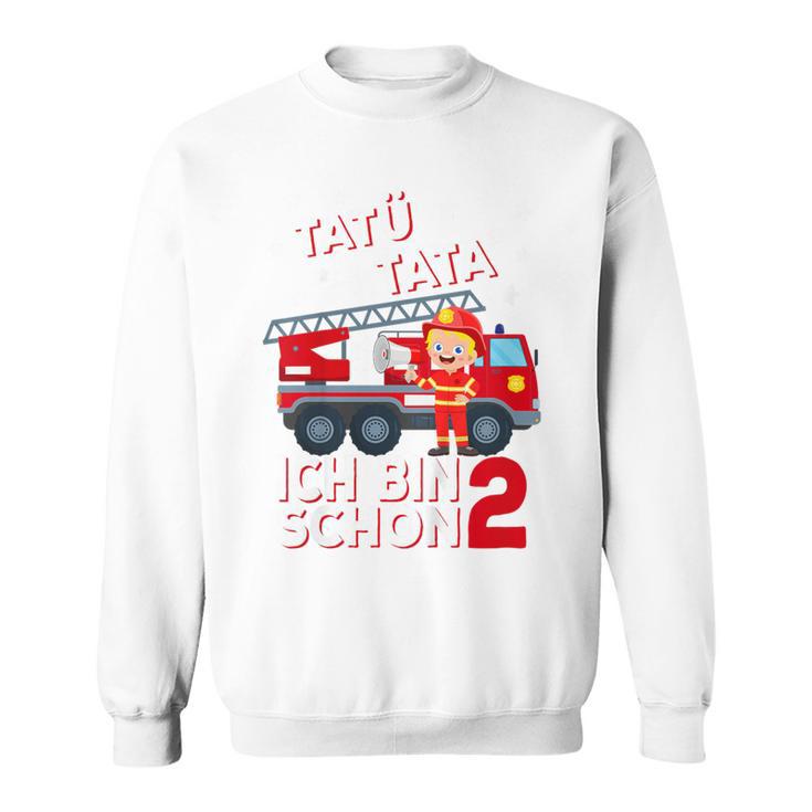 Children's Ich Bin 2 Feuerwehrmann Tatü Tata Feuerwehr Sweatshirt