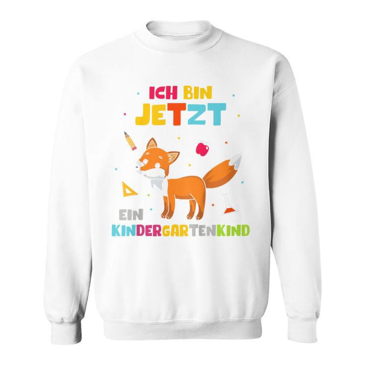 Children's Ich Bin Jetzt Ein Kindergarten Ich Sweatshirt