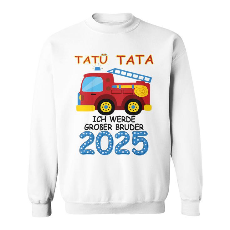 Children's Ich Werde Großer Bruder 2025 Gray Sweatshirt