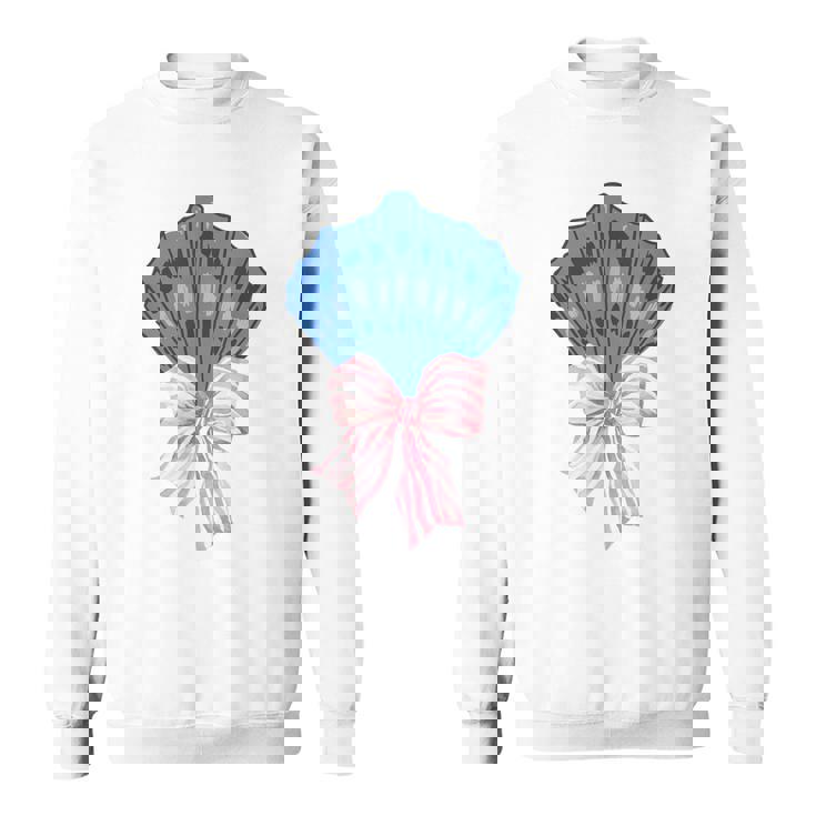 Coastal Coquette Decor Coastal Granddaughter Coquette Bows Sweatshirt