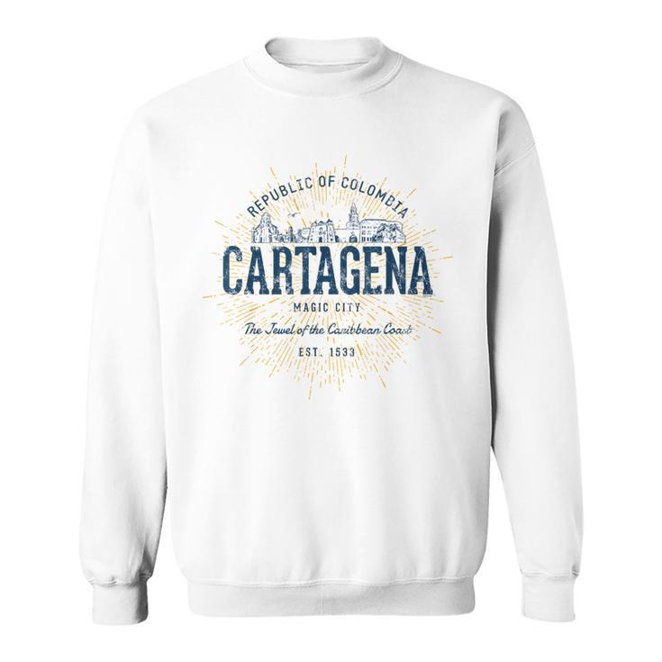 Colombia Retro Styleintage Cartagena Sweatshirt