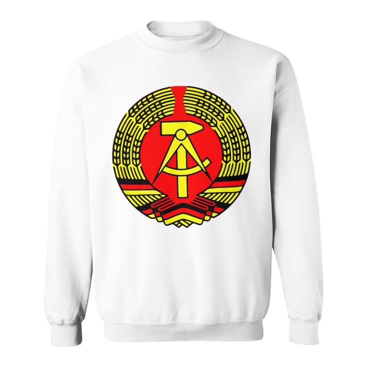 Ddr Flag Hammer And Compass Idea Sweatshirt