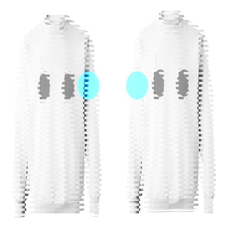 Diy Arcade Game Ghost Eyes Halloween Group Costume Sweatshirt