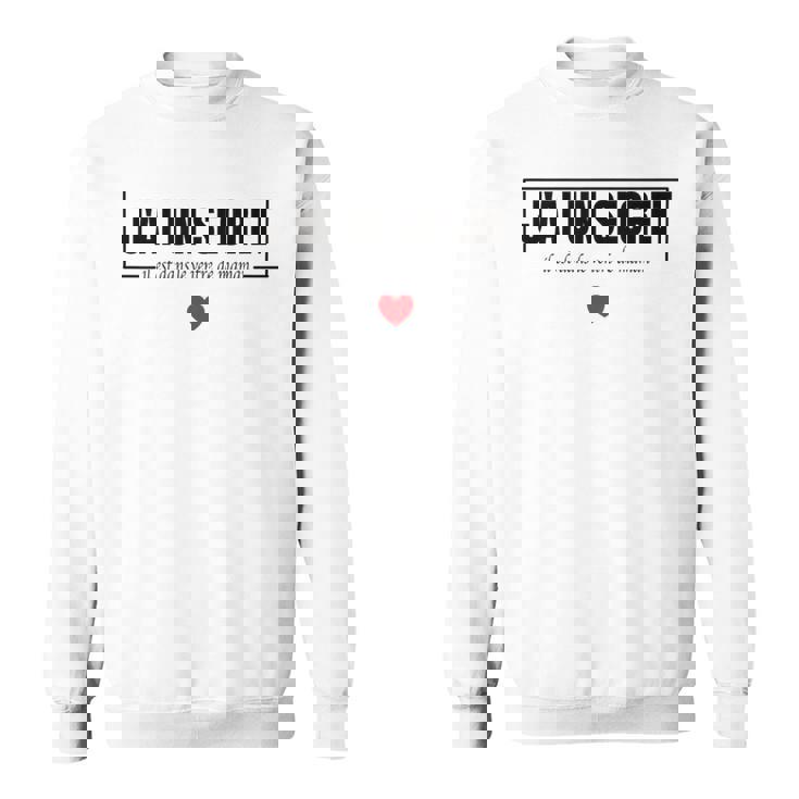 Enfant Enfant J'ai Un Secret Futur Grand Frèrefuture Grande Soeur Sweater e