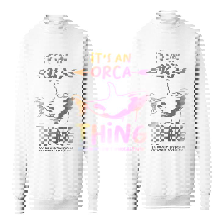 Es Una Cosa Orca Que No Entenderías Manga Larga Camisa de entrenamiento