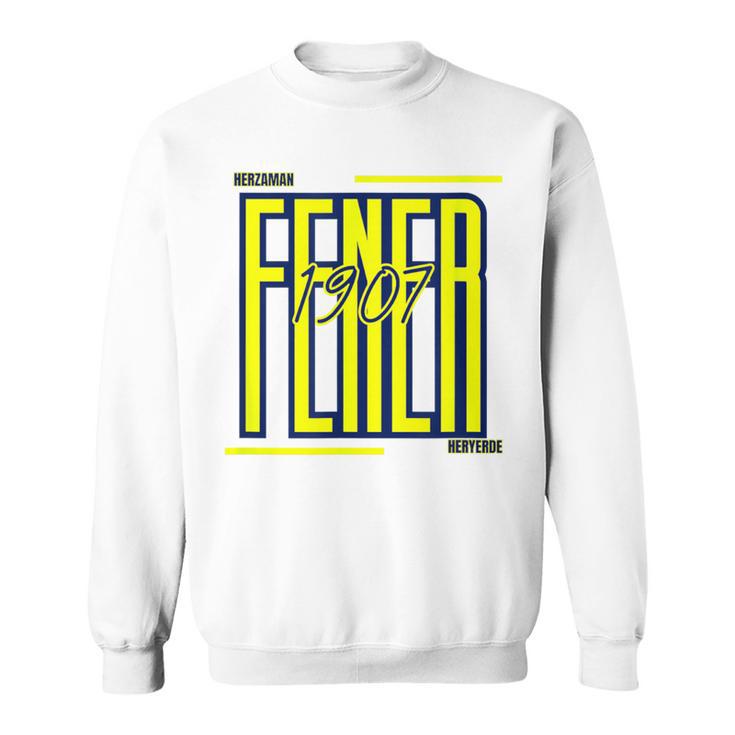 Fb Fener 1907 Kadiköy Istanbul Blue Sweatshirt