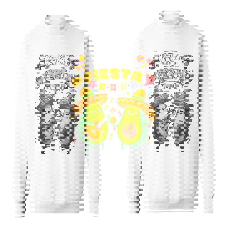 Lets Fiesta Poncho Avocat Cinco De Mayo Fête Mexicaine Pour Enfants Sweater e