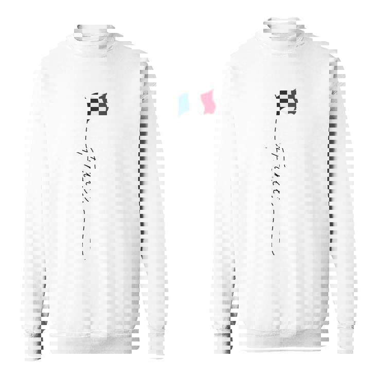 France Mât De Drapeau Français Franceintage Sweater e