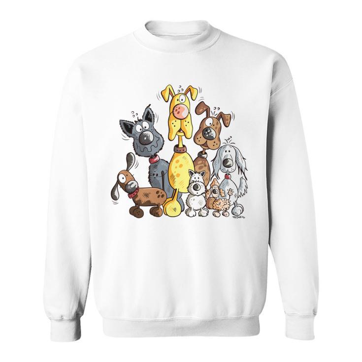 Dog Poo I Dog Team I Dog I Dog Fun Long-Sleeved Sweatshirt