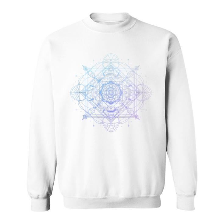 Geometría Sagrada Metatron Cube Yoga Espiritual Sin Mangas Camisa de entrenamiento