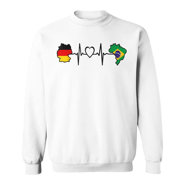 German Brazil Flag Sweatshirt