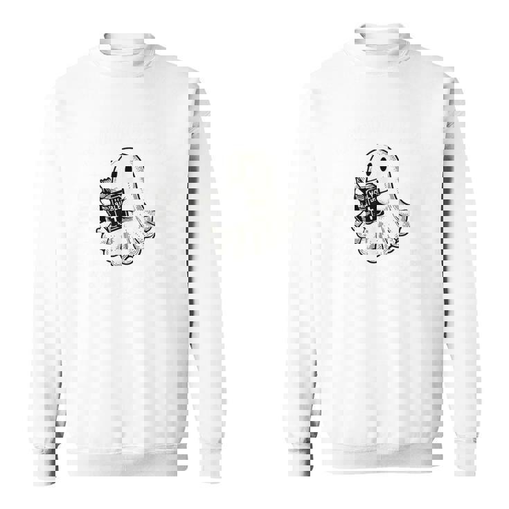 The Only Ghost I Know Is The Holy Ghost Boo Bible Sweatshirt
