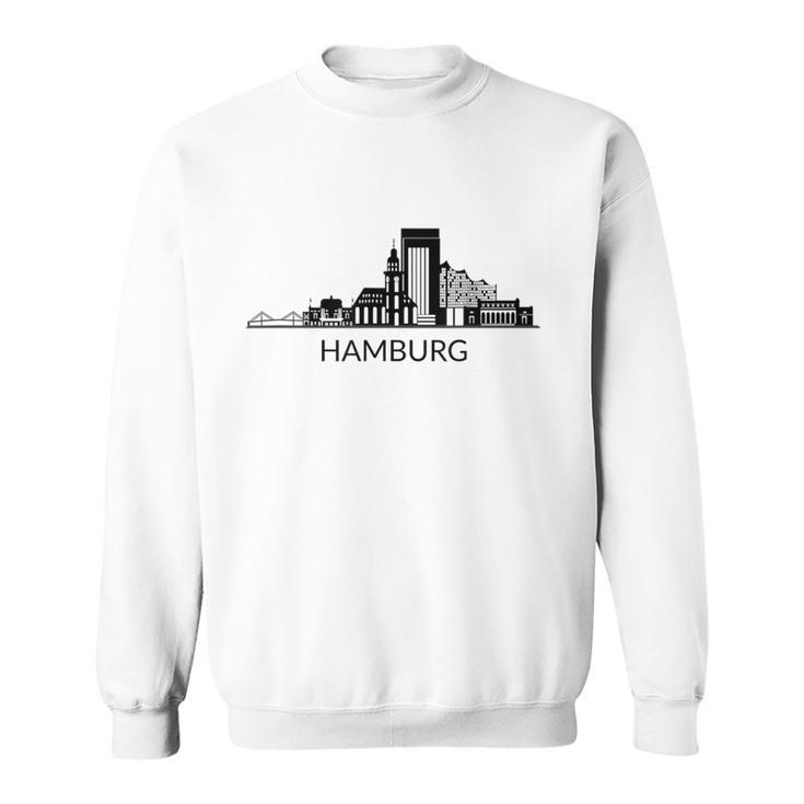 Hamburg Skyline Hamburg Love Sweatshirt