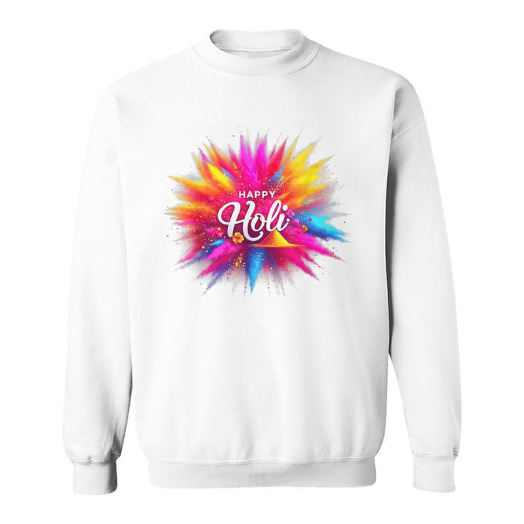 Happy Holi Festival Of Colours Sweatshirt